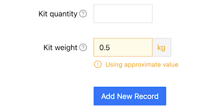 Default field identification
